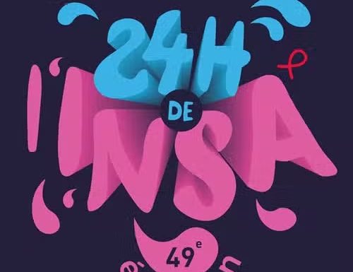 Nouvelle charte graphique pour les 24h de l’INSA